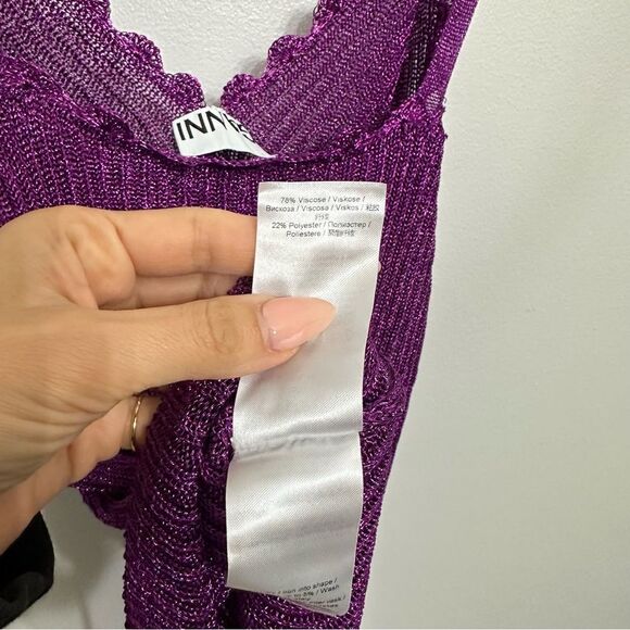 GANNI Metallic Strap Top - Picture 8 of 9